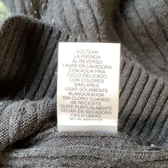 Designers Originals Black Crew Neck Sweater Luxelon Knit Women XL Acrylic - Picture 7 of 9